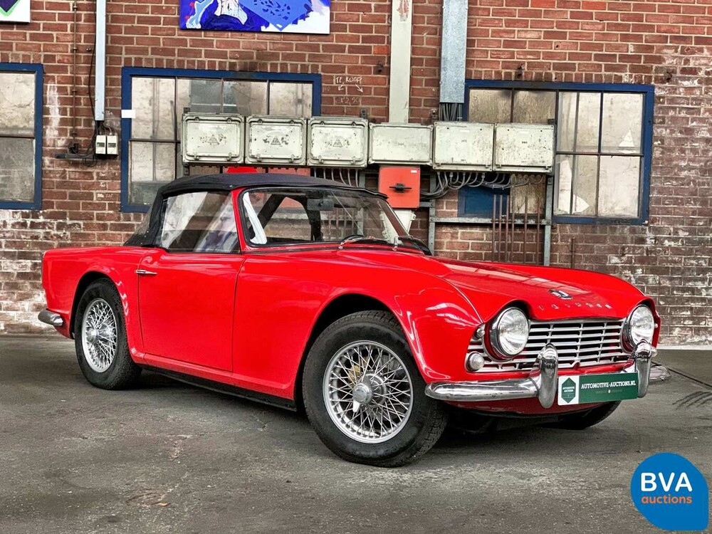 Triumph TR 4 2.1 109 PS 1965 Original Dutch, FZ-28-99.