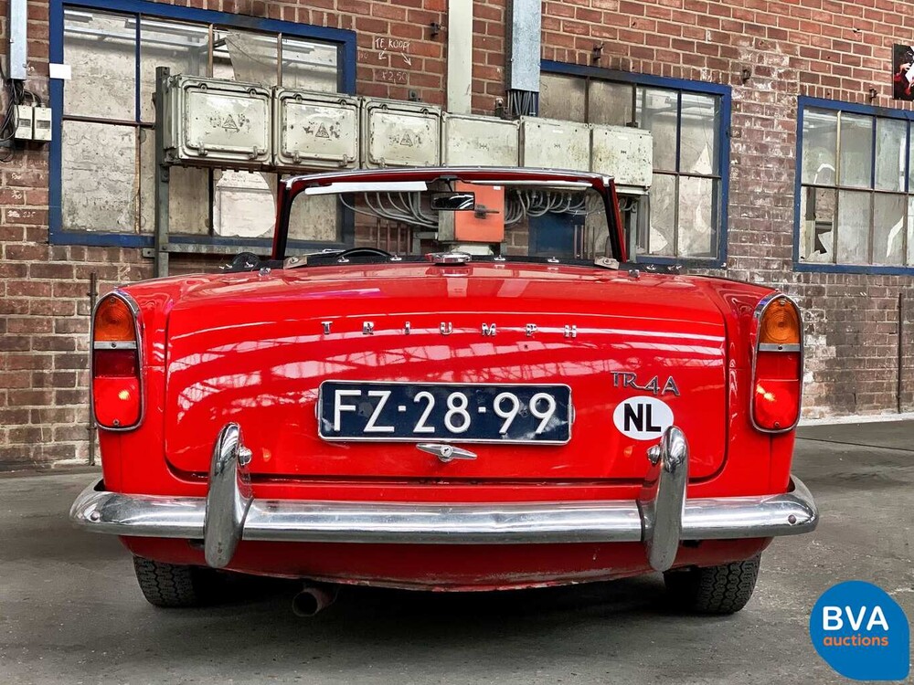 Triumph TR 4 2.1 109 PS 1965 Original Dutch, FZ-28-99.