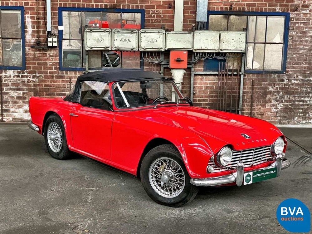 Triumph TR 4 2.1 109 PS 1965 Original Dutch, FZ-28-99.