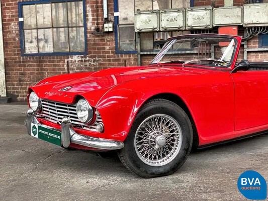 Triumph TR 4 2.1 109pk 1965 Origineel Nederlands, FZ-28-99