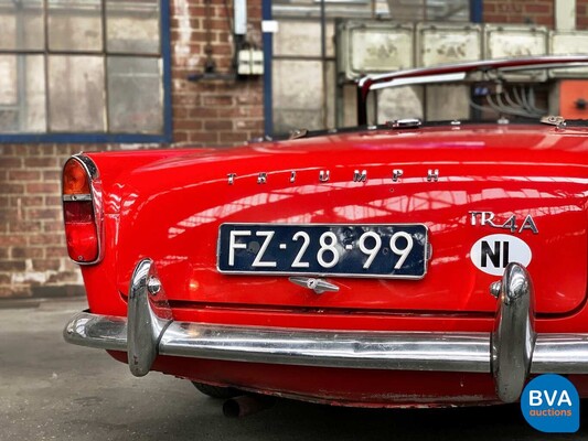 Triumph TR 4 2.1 109pk 1965 Origineel Nederlands, FZ-28-99