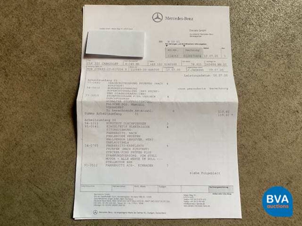 Mercedes-Benz CLK320 Brabus Cabriolet Avantgarde 218 PS 2000, H-349-NR.