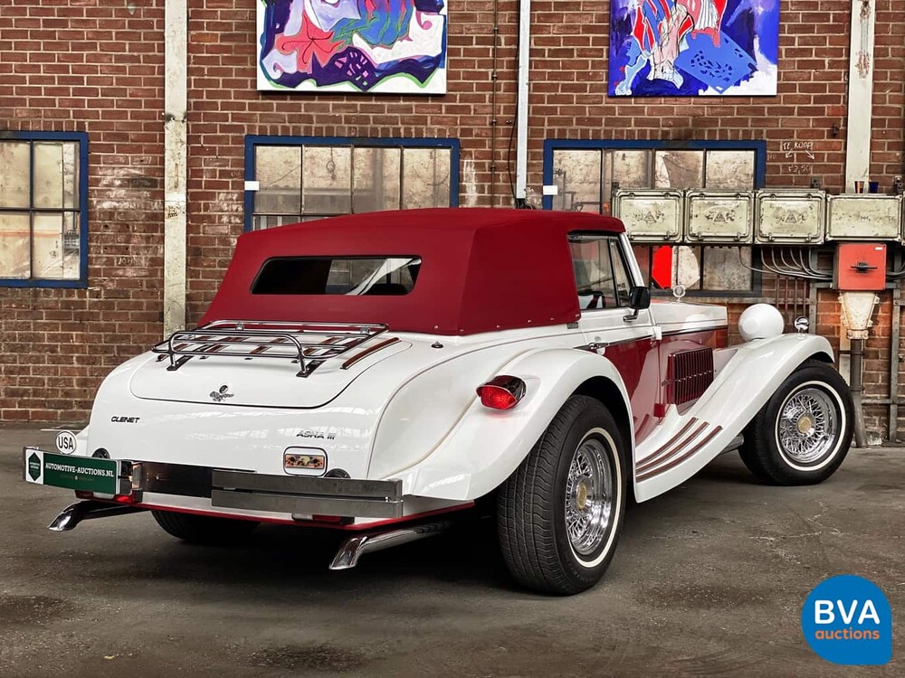 Clenet Aspha III 5.0 V8 1986.