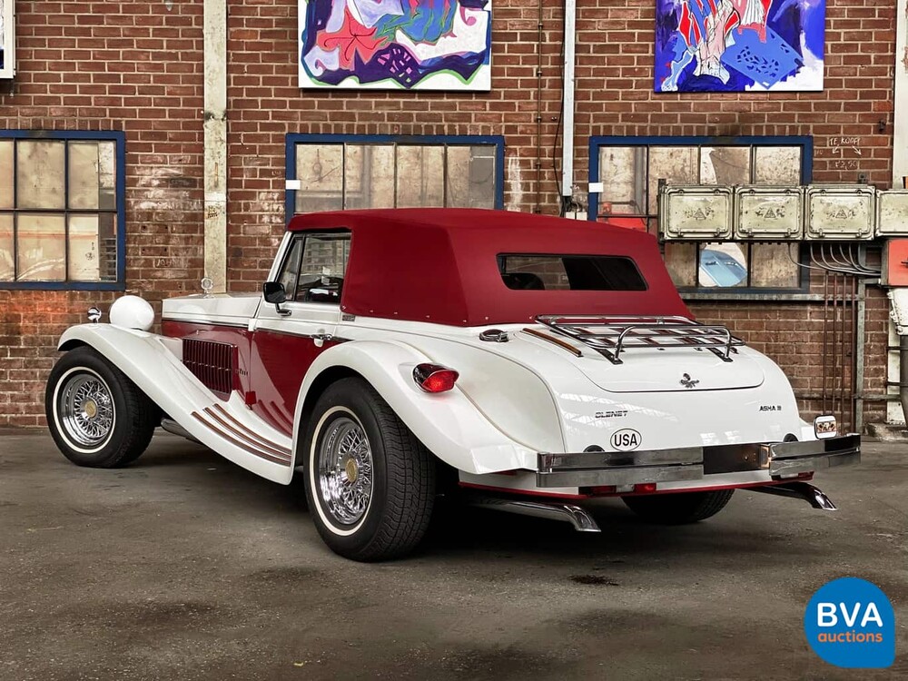 Clenet Aspha III 5.0 V8 1986.