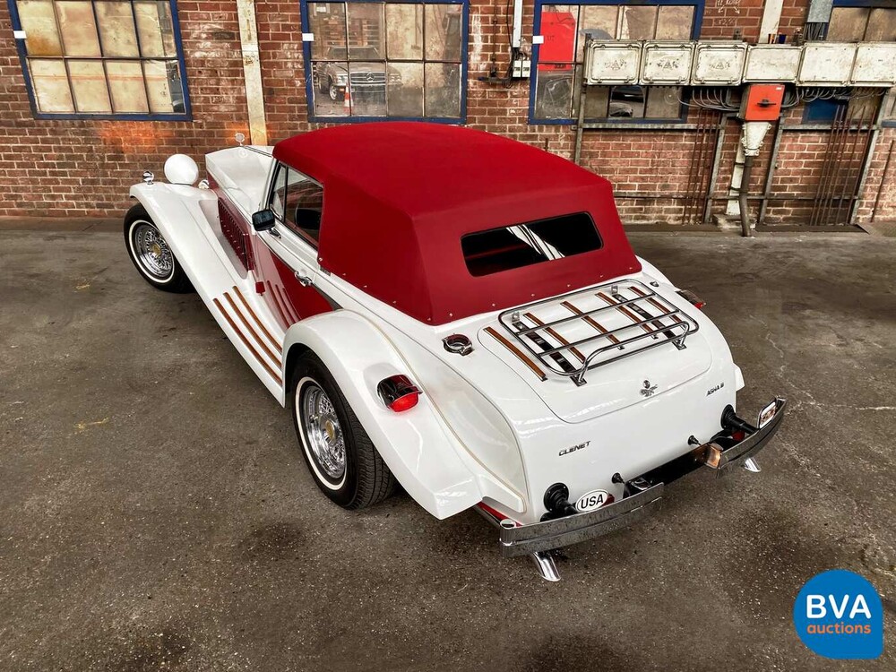 Clenet Aspha III 5.0 V8 1986.