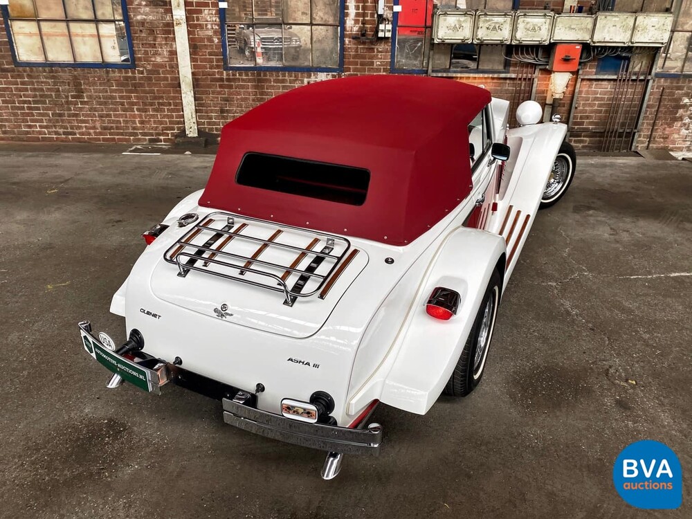 Clenet Aspha III 5.0 V8 1986.