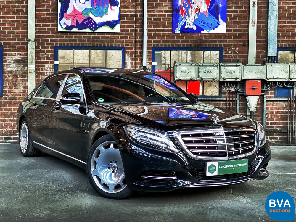 Mercedes-Benz S600 Maybach V12 530hp 2015.