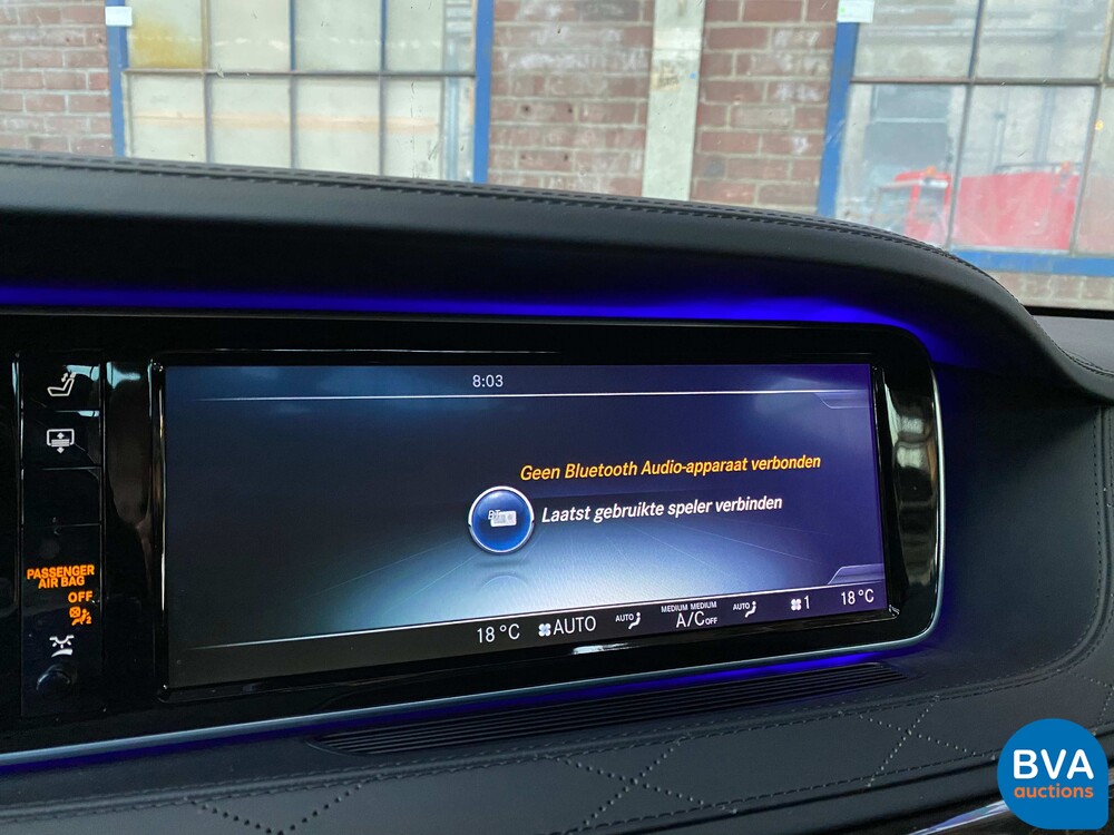 Mercedes-Benz S600 Maybach V12 530hp 2015.