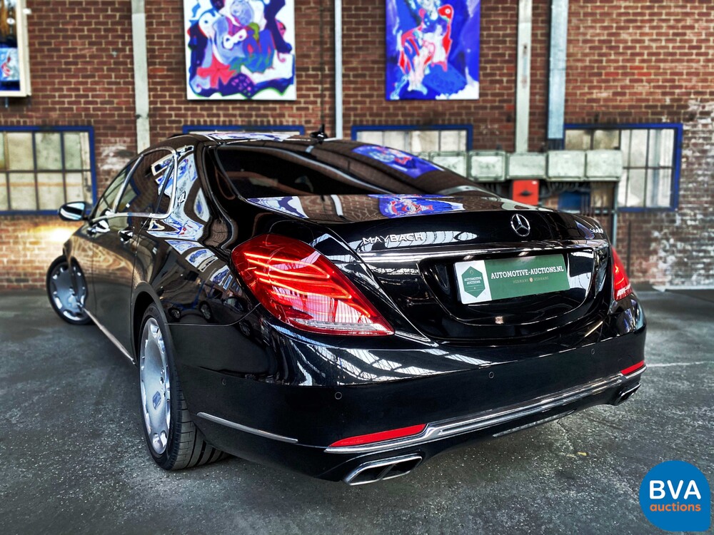 Mercedes-Benz S600 Maybach V12 530hp 2015.