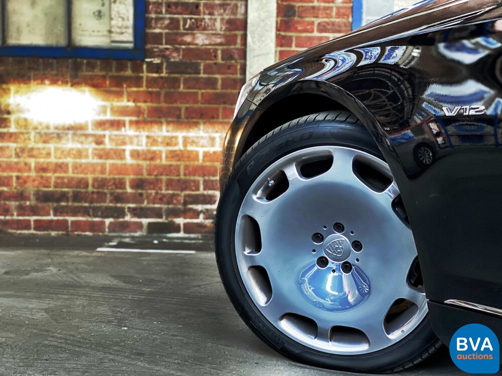 Mercedes-Benz S600 Maybach V12 530hp 2015.