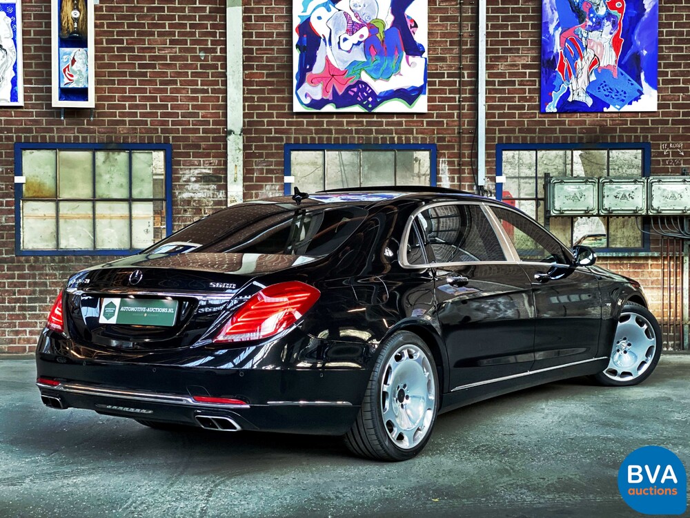 Mercedes-Benz S600 Maybach V12 530hp 2015.