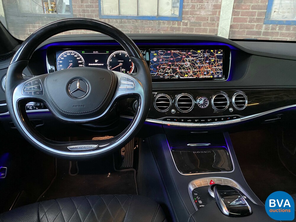 Mercedes-Benz S600 Maybach V12 530hp 2015.