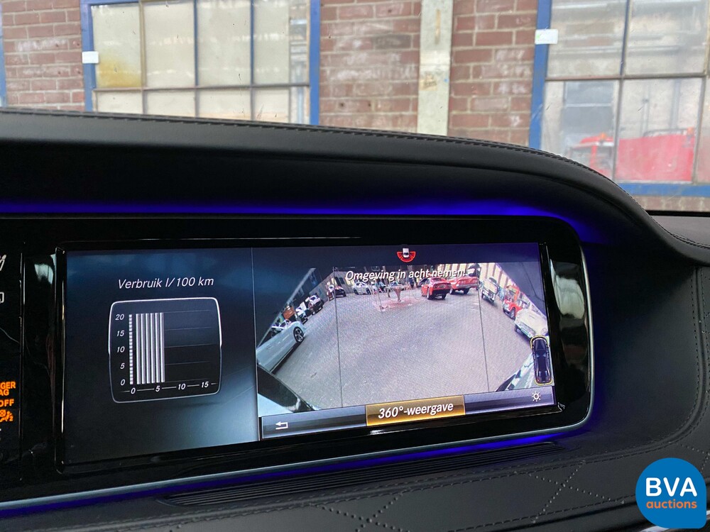 Mercedes-Benz S600 Maybach V12 530hp 2015.