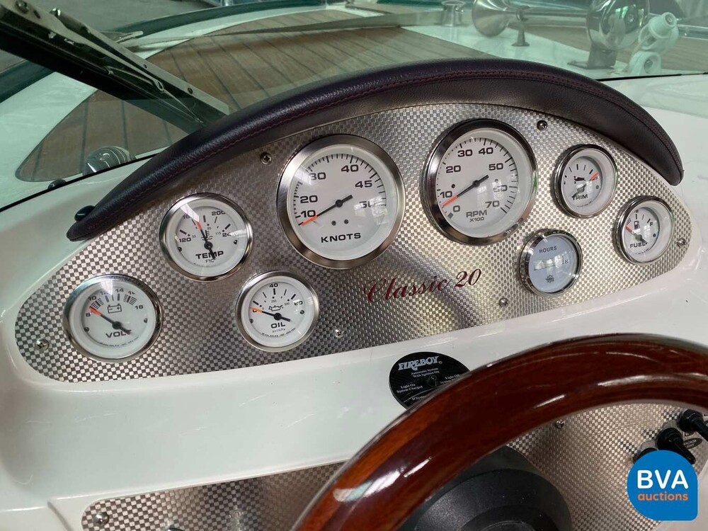 Quicksilver Classic 20 Mercruiser MPI 235 PS (RIVA, BOESCH Shape) Schnellboot.