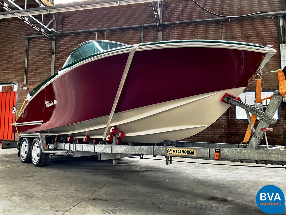 Quicksilver Classic 20 Mercruiser MPI 235 PS (RIVA, BOESCH Shape) Schnellboot.