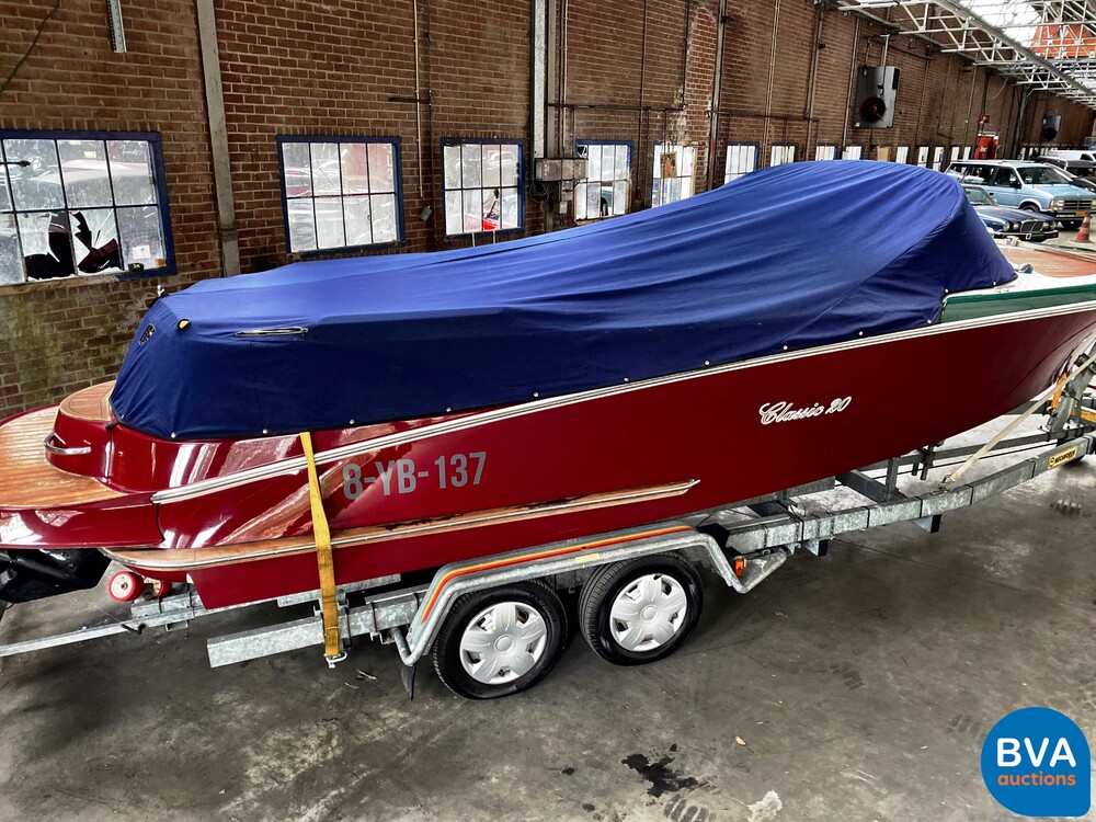 Quicksilver Classic 20 Mercruiser MPI 235 PS (RIVA, BOESCH Shape) Schnellboot.