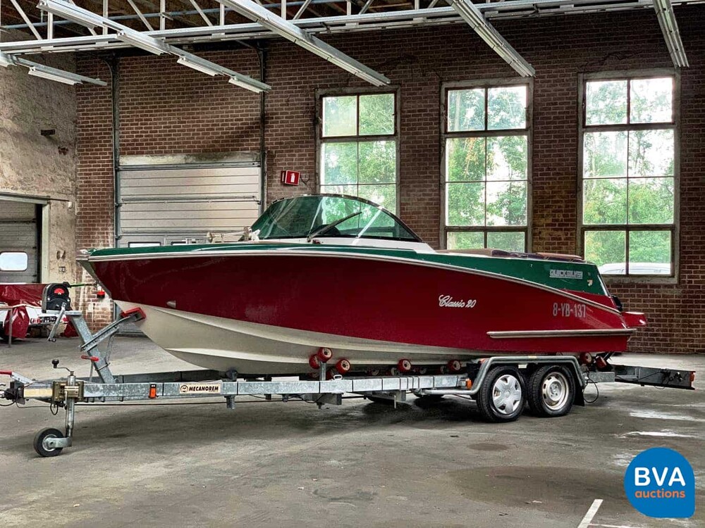 Quicksilver Classic 20 Mercruiser MPI 235 PS (RIVA, BOESCH Shape) Schnellboot.