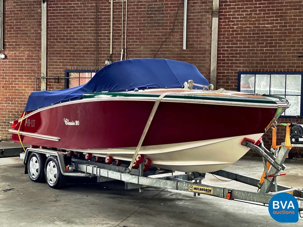 Quicksilver Classic 20 Mercruiser MPI 235 PS (RIVA, BOESCH Shape) Schnellboot.