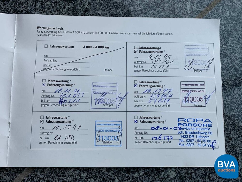 Porsche 911 3.6 Carrera Coupe 993 272pk 1995, SR-ST-33