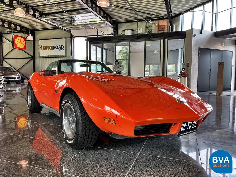 Chevrolet Corvette L82 350cu. carbriolet 189pk 1973, 68-YD-26