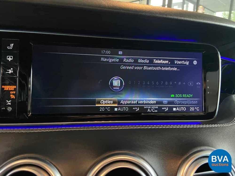 Mercedes-Benz S500 AMG Coupe 456pk S-Klasse 4-matic 2016, XJ-393-V