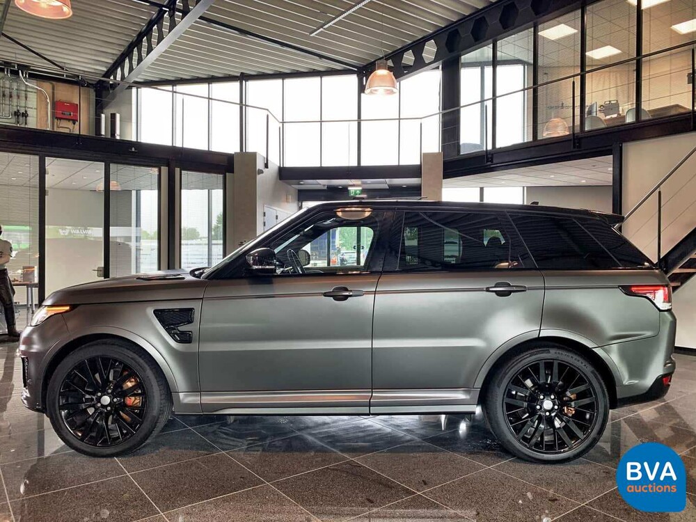 Range Rover Sport SVR 5.0 V8 550pk 2017 Land Rover, NF-527-L