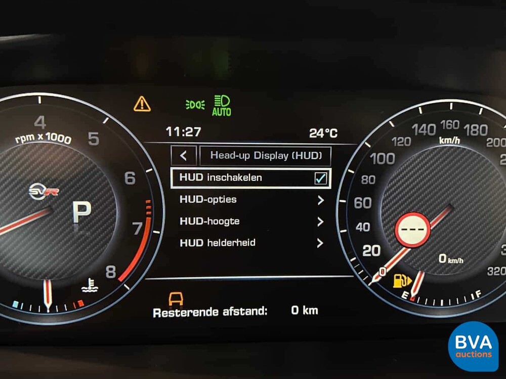 Range Rover Sport SVR 5.0 V8 550pk 2017 Land Rover, NF-527-L