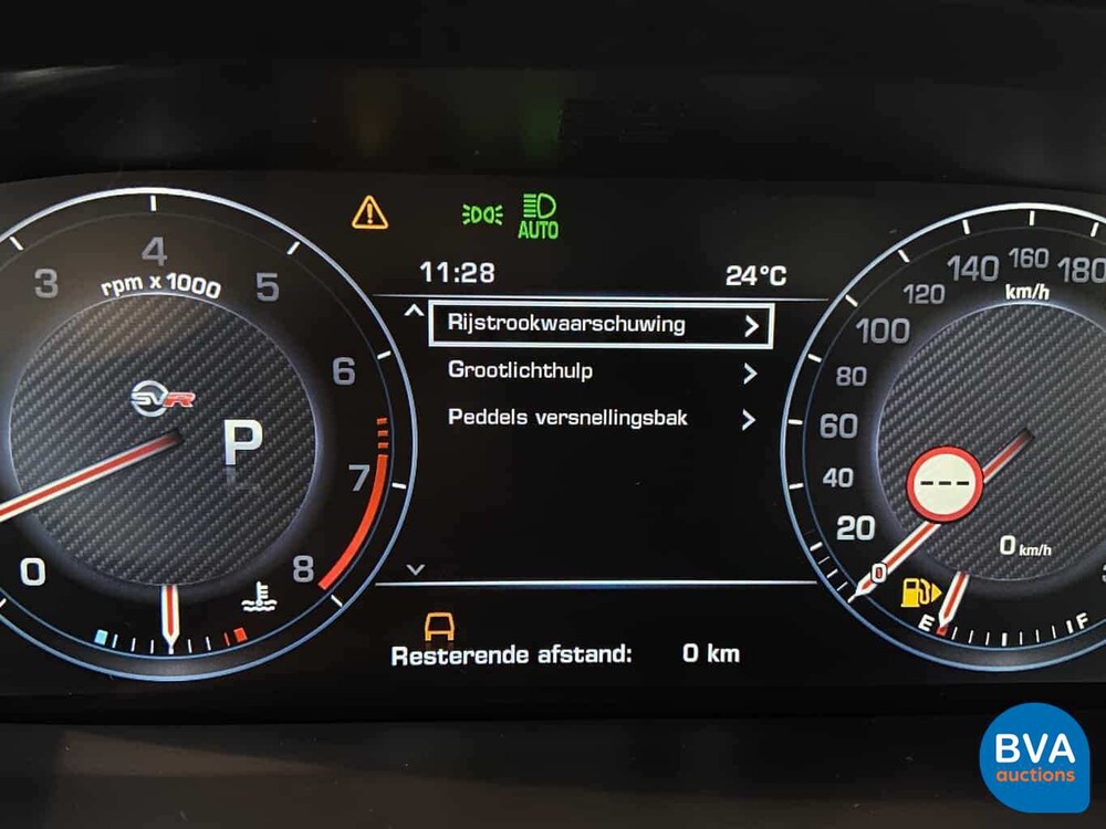 Range Rover Sport SVR 5.0 V8 550pk 2017 Land Rover, NF-527-L