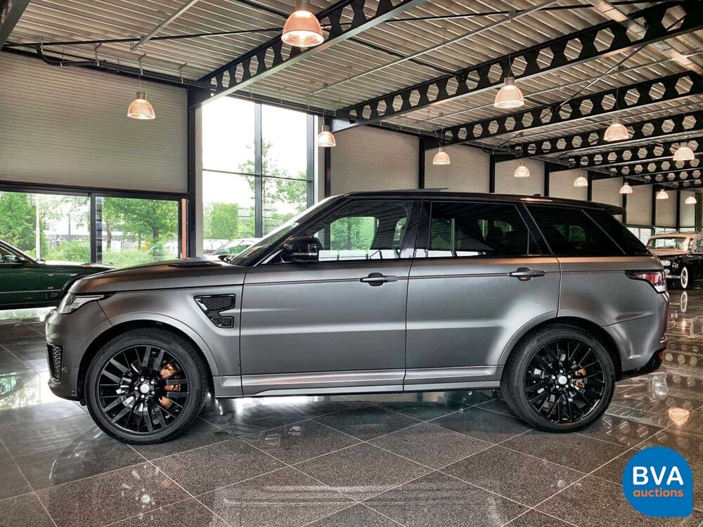 Range Rover Sport SVR 5.0 V8 550pk 2017 Land Rover, NF-527-L