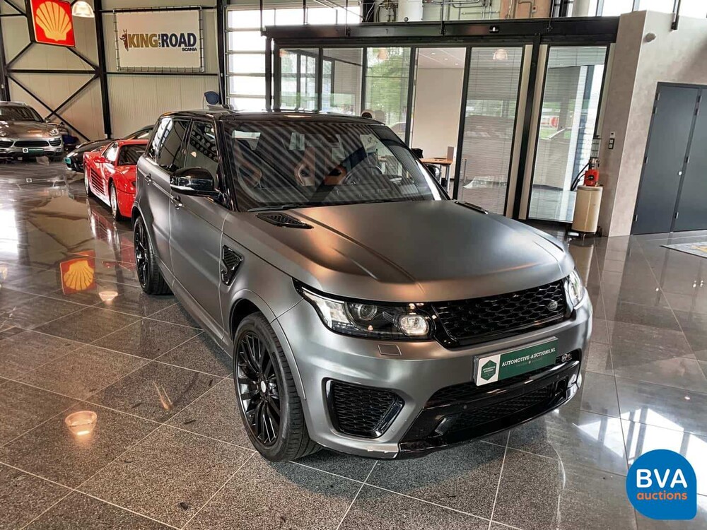 Range Rover Sport SVR 5.0 V8 550pk 2017 Land Rover, NF-527-L