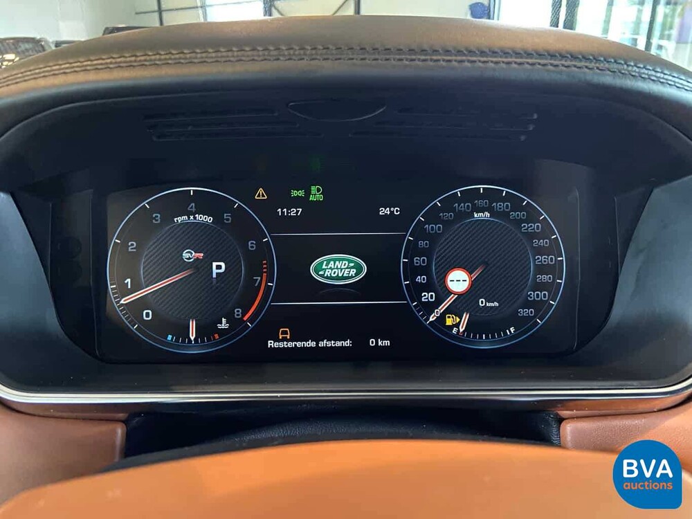 Range Rover Sport SVR 5.0 V8 550pk 2017 Land Rover, NF-527-L