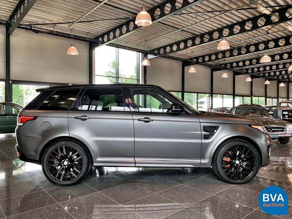 Range Rover Sport SVR 5.0 V8 550pk 2017 Land Rover, NF-527-L