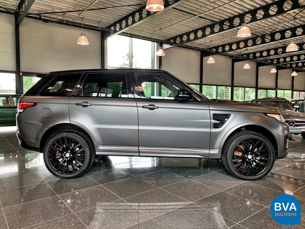 Range Rover Sport SVR 5.0 V8 550pk 2017 Land Rover, NF-527-L