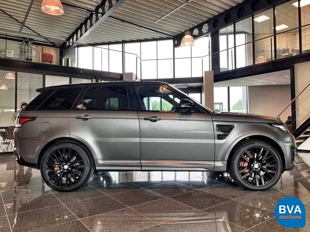 Range Rover Sport SVR 5.0 V8 550pk 2017 Land Rover, NF-527-L