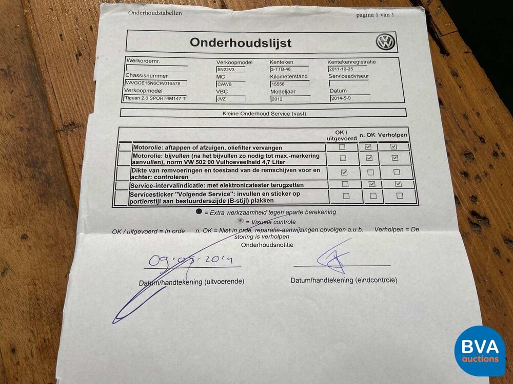 Volkswagen Tiguan 2.0TSI Sport & Style 4Motion 200 PS 2012, 3-TTB-48.