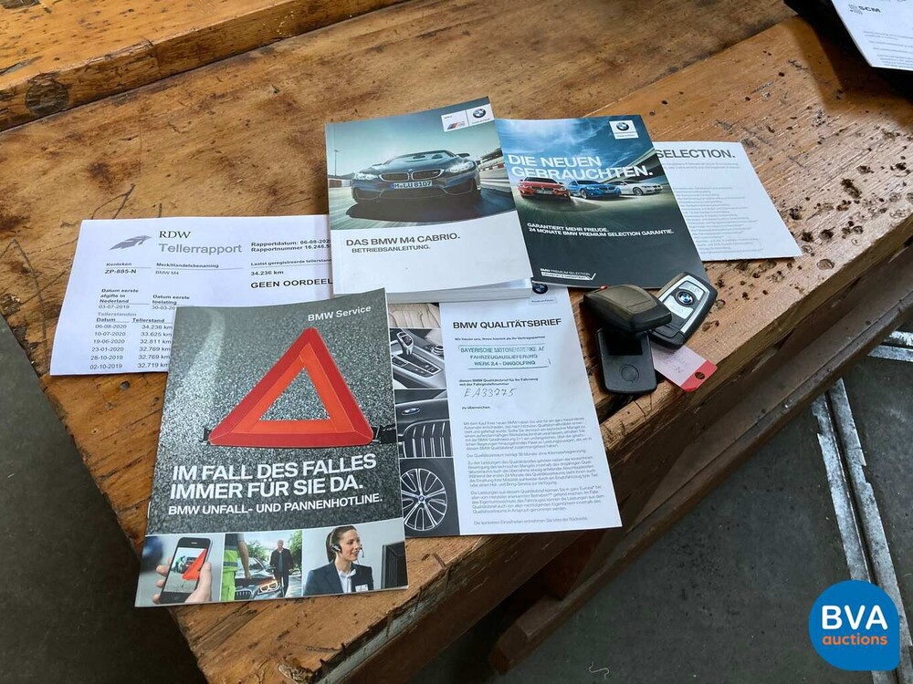 BMW 4er Cabrio M4 Wettbewerb 450 PS 2017, ZP-885-N.