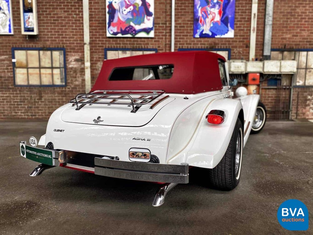 Clenet Aspha III 5.0 V8 1986.