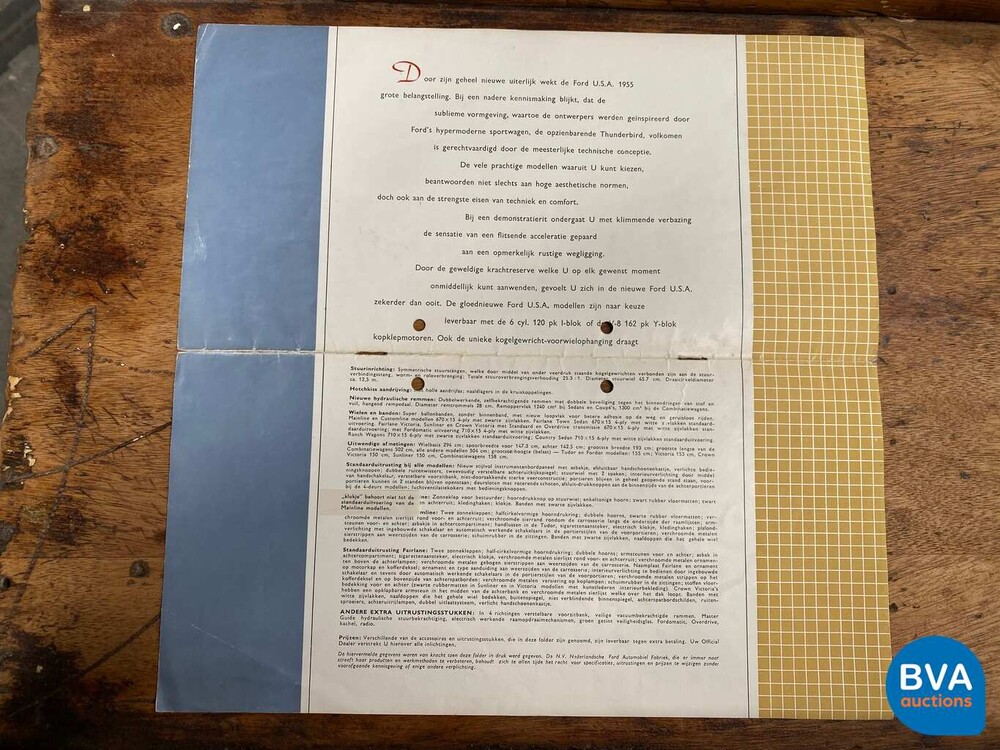 Ford Fairline 4.8 V8 1955, DR-79-16.