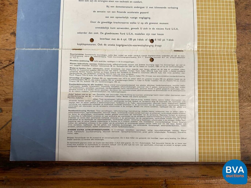 Ford Fairline 4.8 V8 1955, DR-79-16.