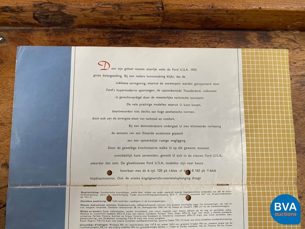 Ford Fairline 4.8 V8 1955, DR-79-16.