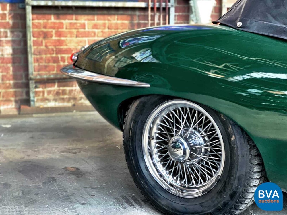 Jaguar E-Type Cabrio 4.2 Sechs-in-Linie, YG-17-VR.