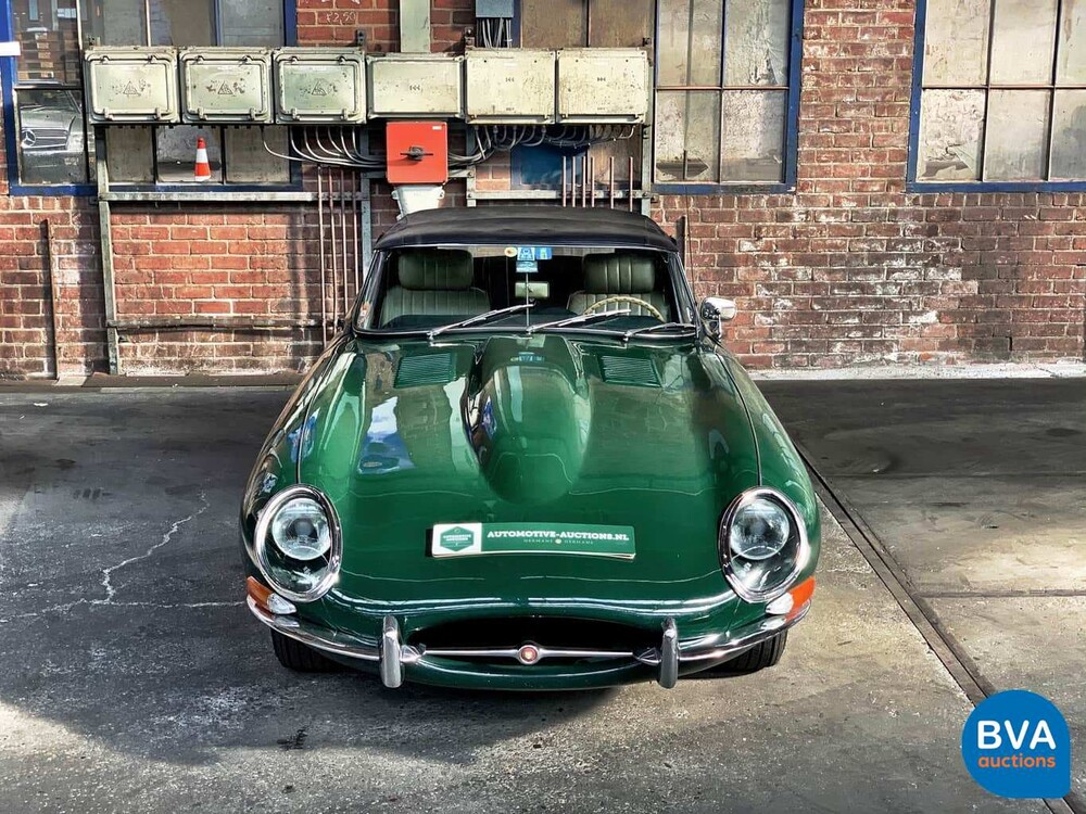 Jaguar E-Type Cabrio 4.2 Sechs-in-Linie, YG-17-VR.