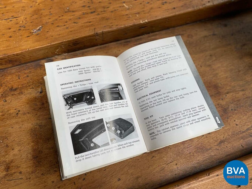 Lancia Beta Spider 2000 -Org.NL-116 PS 1982, PR-29-ZB.