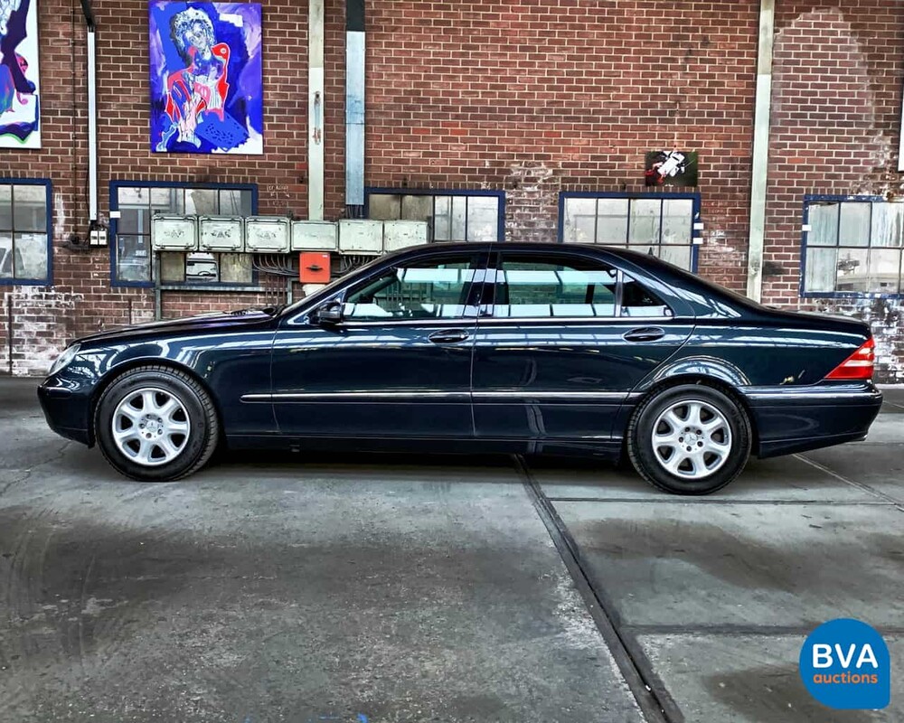 Mercedes-Benz S600 Lang Guard B7-gepanzert! - V12 S-Klasse 2002.