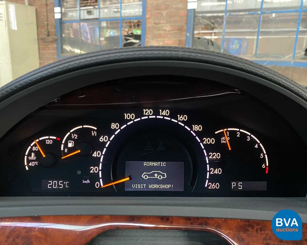 Mercedes-Benz S600 Lang Guard B7-gepanzert! - V12 S-Klasse 2002.