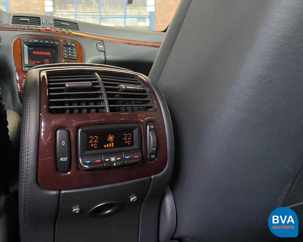 Mercedes-Benz S600 Lang Guard B7-gepanzert! - V12 S-Klasse 2002.