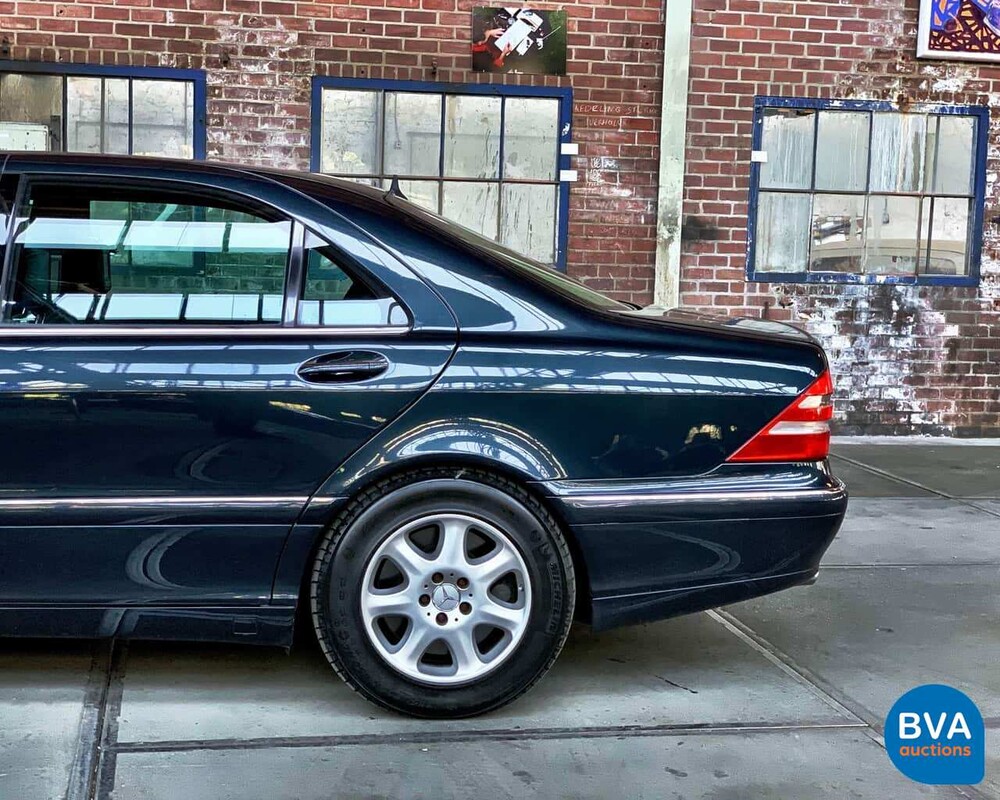 Mercedes-Benz S600 Lang Guard B7-gepanzert! - V12 S-Klasse 2002.