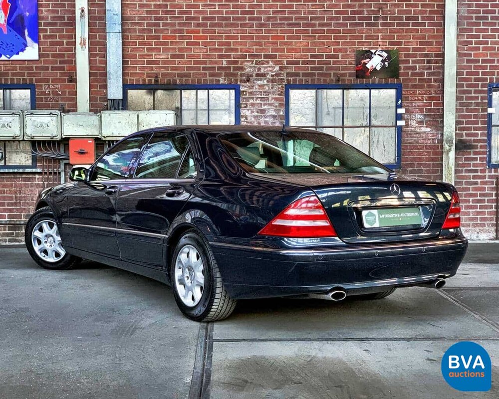 Mercedes-Benz S600 Lang Guard B7-gepanzert! - V12 S-Klasse 2002.