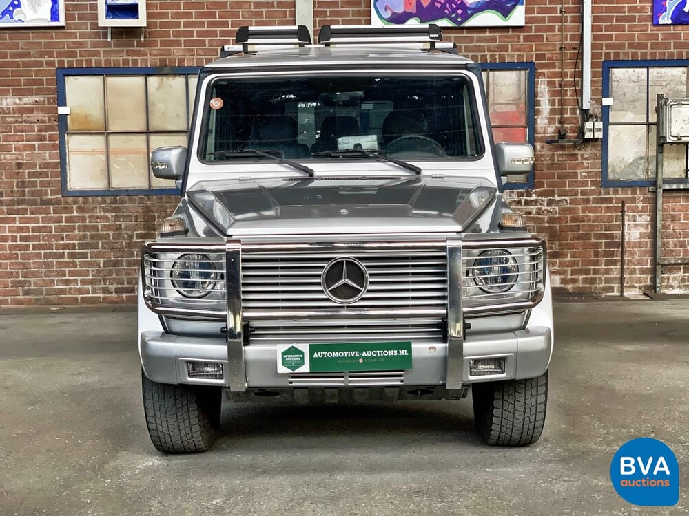 Mercedes-Benz G320 V6 3.2L Lang G-Klasse 5G-Tronic Automaat 215pk 2000 -Youngtimer-
