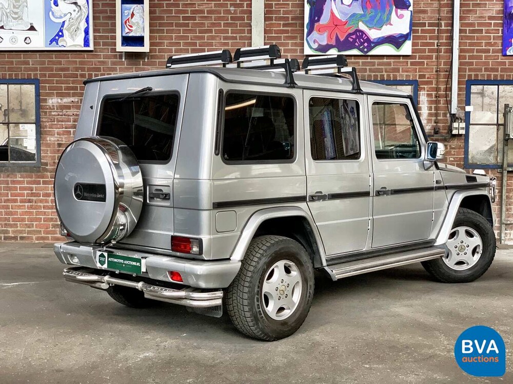 Mercedes-Benz G320 V6 3.2L Lang G-Klasse 5G-Tronic Automaat 215pk 2000 -Youngtimer-